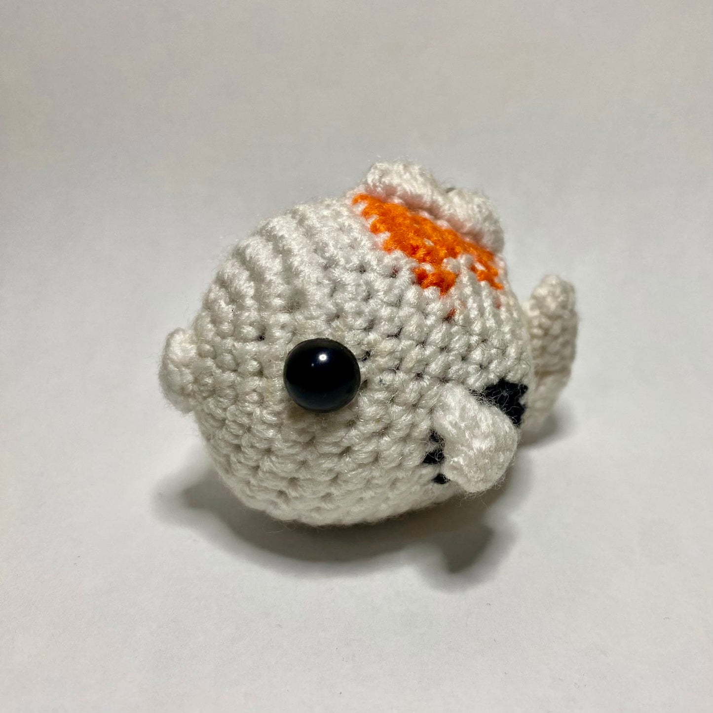 Llavero de Crochet Pez Koi