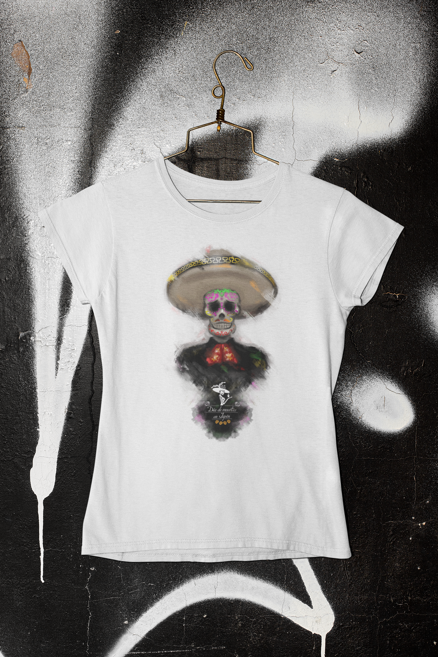 Playera Blanca Charro