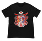 Playera Negra Perritas