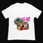 Playera Blanca Xolo y Shiba