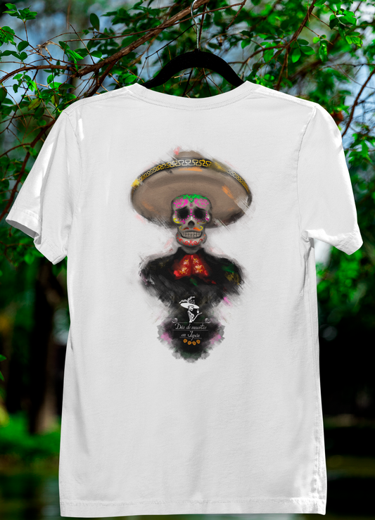 Playera Blanca Charro